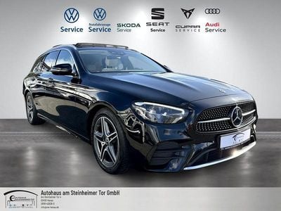 Gebraucht Mercedes E220 AMG line 220 PS (161 kW) 2022 Schwarz Limousine