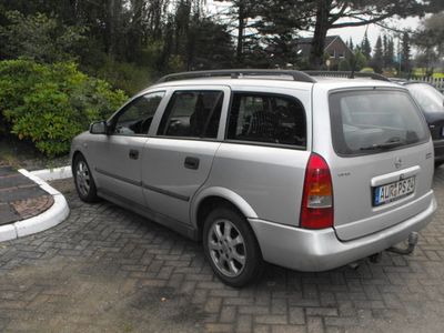 Gebraucht Opel Astra 137 PS (100 kW) 2001 Silber metallic Kombi
