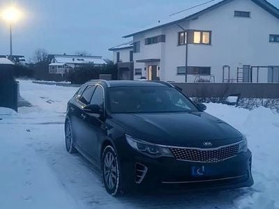 Gebraucht Kia Optima GT 140 PS (102 kW) 2014 Schwarz Kombi