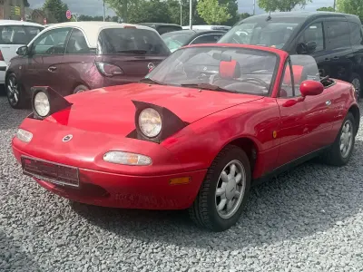 Gebraucht Mazda MX5 90 PS (66 kW) 1995 Rot Cabrio