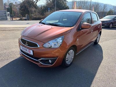 Gebraucht Mitsubishi Space Star Diamant Edition 71 PS (52 kW) 2017 Orange Kleinwagen