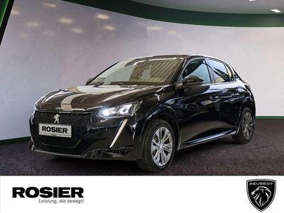 Gebraucht Peugeot e-208 Allure+ 100 kW (136 PS) 2023 Schwarz Kleinwagen