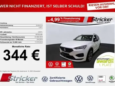 Używany Seat Tarraco FR 245 KM (180 kW) 2021 Biały SUV