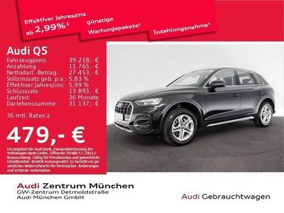 Gebraucht Audi Q5 Exclusive 204 PS (150 kW) 2023 Brillantschwarz SUV