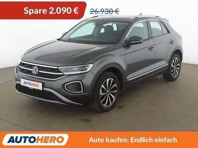 Second-hand VW T-Roc Style 150 CP (110 kW) 2023 Gri SUV