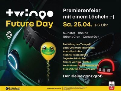 Neu Renault Twingo Urban 35 kW (48 PS) 2026 Schwarz Kleinwagen