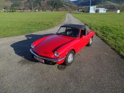Usata Triumph Spitfire 69 CV (50 kW) 1981 Rosso Cabrio