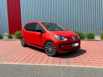 Gebraucht VW up! high up! 60 PS (44 kW) 2014 Orange Kleinwagen