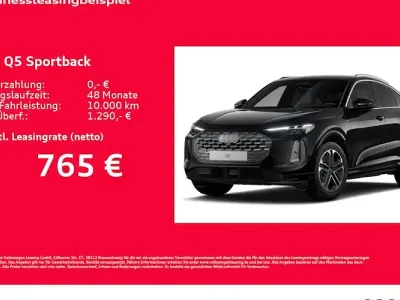 Neu Audi Q5 Sportback Ambiente 299 PS (219 kW) 2026 Schwarz SUV