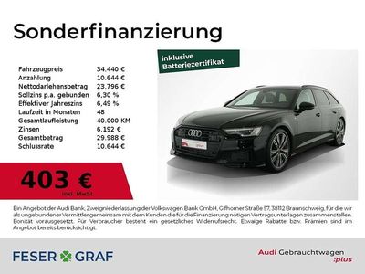 Gebraucht Audi A6 S-Line 367 PS (269 kW) 2022 Brillantschwarz Kombi