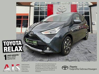 Gebraucht Toyota Aygo Team 72 PS (52 kW) 2021 Rauchgrau mica (metallic) Kleinwagen