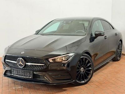Brugt Mercedes CLA200 AMG line 163 HK (119 kW) 2022 Sort Sedan