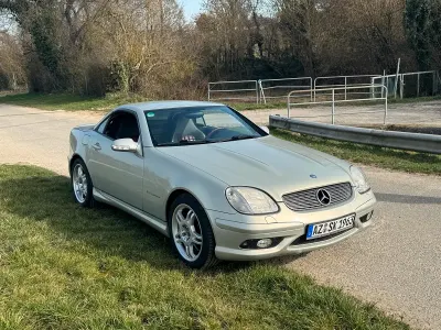 Gebraucht Mercedes SLK32 AMG AMG 354 PS (260 kW) 2001 Silber Cabrio