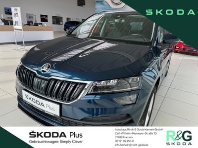 gebraucht Skoda Karoq Soleil 1.0 TSI LED Navi Vario Flex SHZ