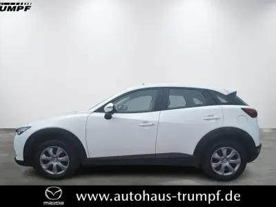 Gebraucht Mazda CX-3 Prime-Line 121 PS (88 kW) 2018 Purweiß SUV