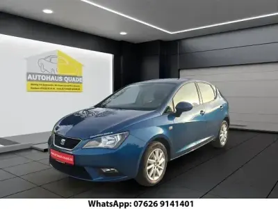 Brugt Seat Ibiza Sun 69 HK (50 kW) 2015 Blå Hatchback