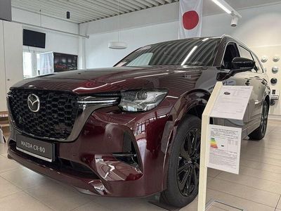 Brugt Mazda CX-80 Homura-Line 254 HK (186 kW) 2024 Rød SUV