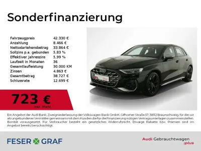 Gebraucht Audi S3 Sport 333 PS (244 kW) 2025 Mythosschwarz metallic Limousine