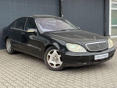 Gebraucht Mercedes S600 367 PS (269 kW) 2001 Schwarz Limousine