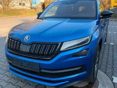 Gebraucht Skoda Kodiaq SportLine 150 PS (110 kW) 2021 Blau SUV