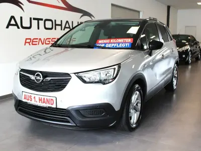 Gebraucht Opel Crossland Edition 82 PS (60 kW) 2017 Silber SUV