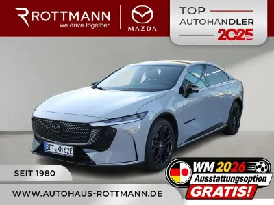 Gebraucht Mazda 6e Takumi-Line 189 kW (258 PS) 2025 Grau (aero gray metallic) Limousine