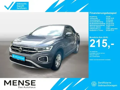 Gebraucht VW T-Roc Cabriolet Goal 150 PS (110 kW) 2025 Grau Cabrio