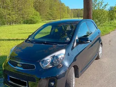 Brugt Kia Picanto Intro Edition 86 HK (63 kW) 2015 Sort Hatchback