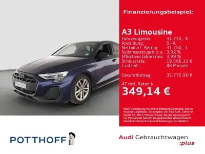 Gebraucht Audi A3 S-Line 150 PS (110 kW) 2025 Blau Limousine