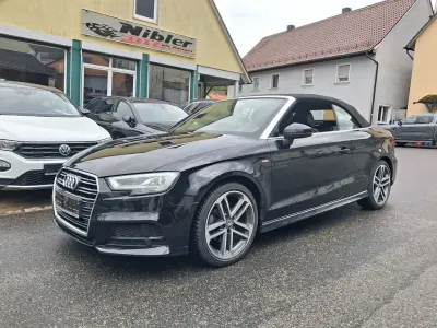 Gebraucht Audi A3 Cabriolet S-Line 150 PS (110 kW) 2019 Schwarz Cabrio