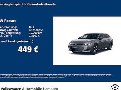 Neu VW Passat Business 150 PS (110 kW) 2026 Grau Kombi
