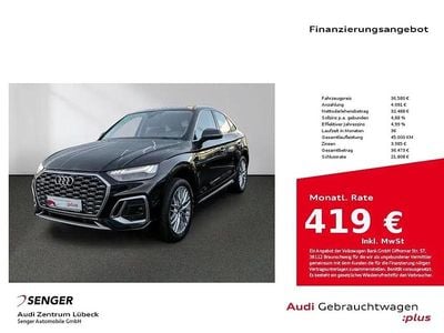 Gebraucht Audi Q5 Sportback S-Line 299 PS (219 kW) 2022 Schwarz SUV