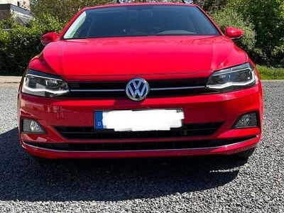 Usata VW Polo Highline 95 CV (69 kW) 2020 Rosso Utilitaria