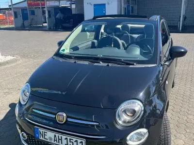 Second-hand Fiat 500C 69 CP (50 kW) 2017 Negru Cabrio