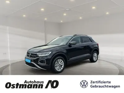 Gebraucht VW T-Roc Life 110 PS (80 kW) 2023 Schwarz SUV