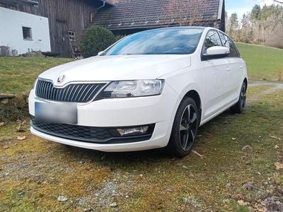 Gebraucht Skoda Rapid 110 PS (80 kW) 2019 Weiß Kleinwagen