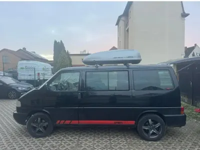 Brugt VW T4 Highline 180 HK (132 kW) 2002 Sort Van