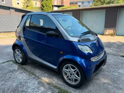 Gebraucht Smart ForTwo Cabrio 61 PS (44 kW) 2000 Blau Cabrio