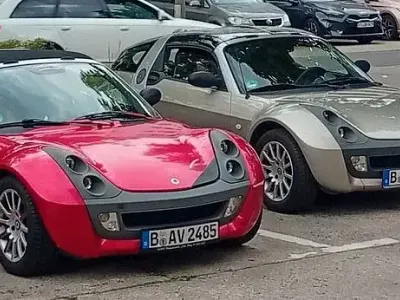 Gebraucht Smart Roadster 82 PS (60 kW) 2004 Beige Cabrio