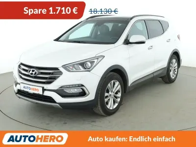 Gebraucht Hyundai Santa Fe Style 200 PS (147 kW) 2016 Weiss SUV