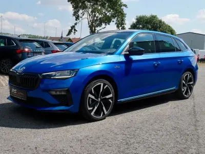 Gebraucht Skoda Scala Monte Carlo 150 PS (110 kW) 2025 Blau Kleinwagen