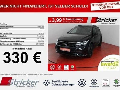 Gebraucht VW Tiguan Allspace Style 245 PS (180 kW) 2022 Schwarz SUV