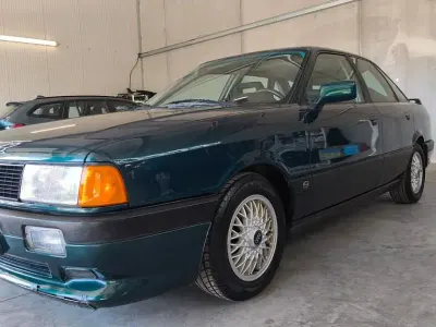 Käytetty Audi 80 Sport 90 HP (66 kW) 1991 Vihreä Sedan
