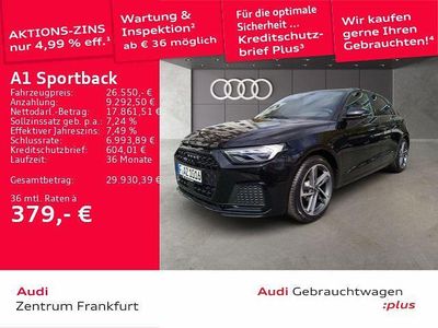Gebraucht Audi A1 Sportback Advanced 95 PS (69 kW) 2026 Schwarz Kleinwagen