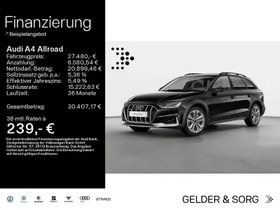 Gebraucht Audi A4 Allroad Business 204 PS (150 kW) 2022 Mythosschwarz metallic Kombi