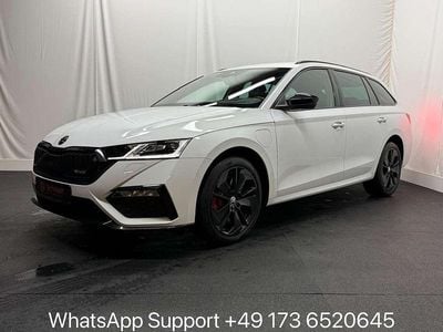 Gebraucht Skoda Octavia RS 245 PS (180 kW) 2022 Moonweiss metallic Kombi