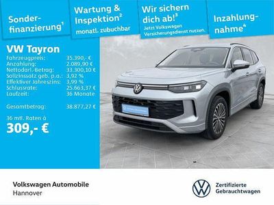 Gebraucht VW Tayron Life 150 PS (110 kW) 2025 Oyster silver metallic SUV