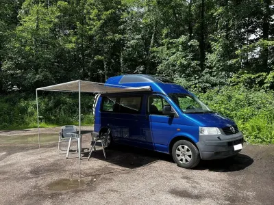 Gebraucht VW Multivan 131 PS (96 kW) 2006 Blau Van / Kleinbus