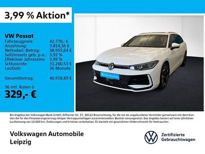 Weiß Gebraucht 2024 VW Passat R-line Limousine | 42.770 € (Fairer Preis)