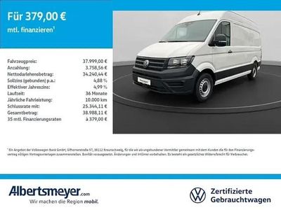 Usata VW Crafter 103 CV (75 kW) 2024 Bianco Furgone